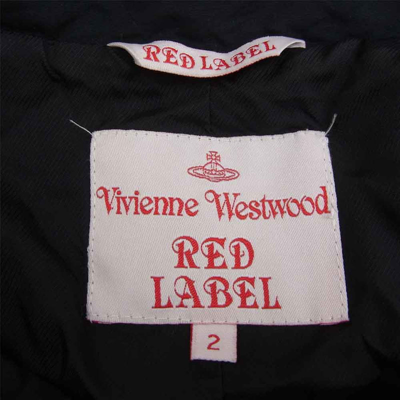 Vivienne Westwood ヴィヴィアンウエストウッド REDLABEL レッドレーベル 中綿 ジャケット ブルゾン ブラック系 2【中古】