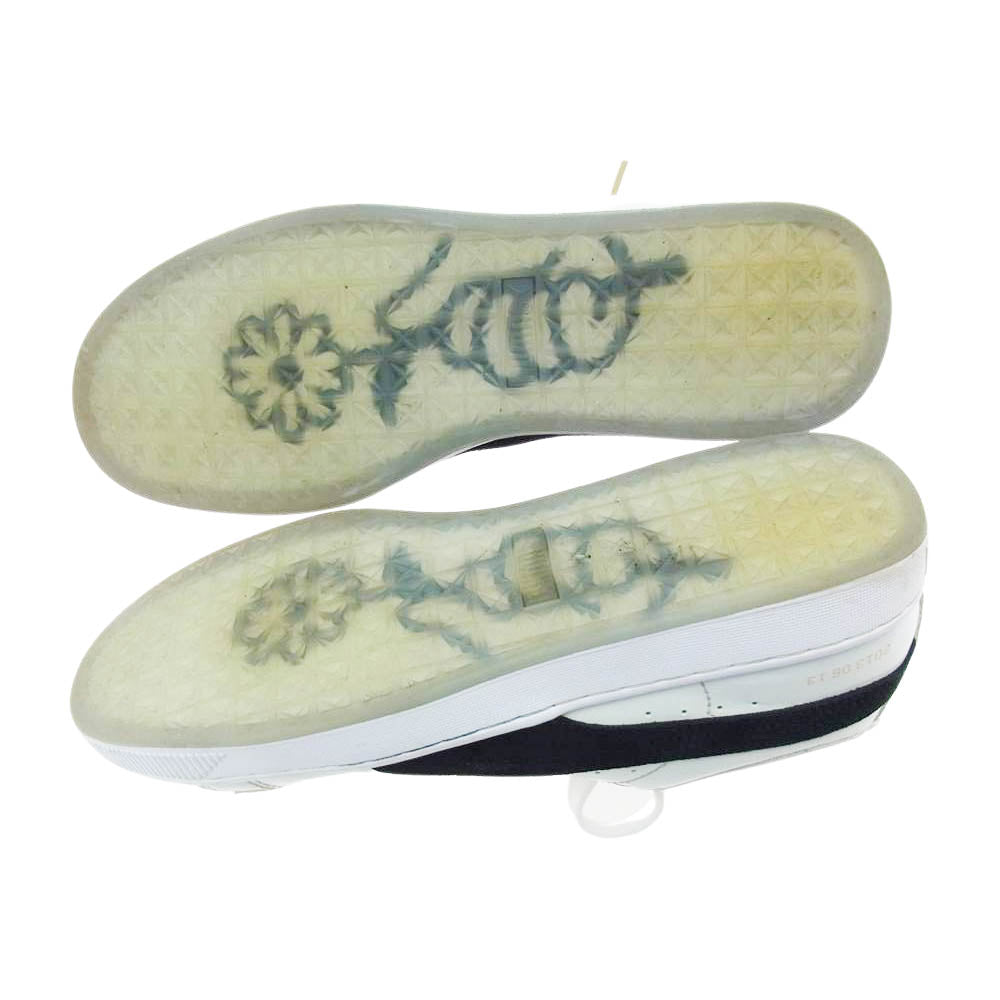 PUMA プーマ BTS BASKET PATENT バスケットパテント 防弾少年団 スニーカー ホワイト系 24.5cm【中古】