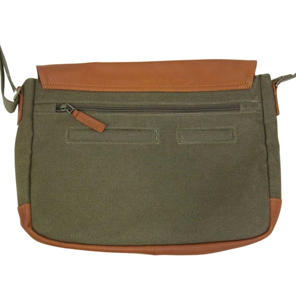 BREE ブリー レザー デニム ショルダー ブラウン系【中古】