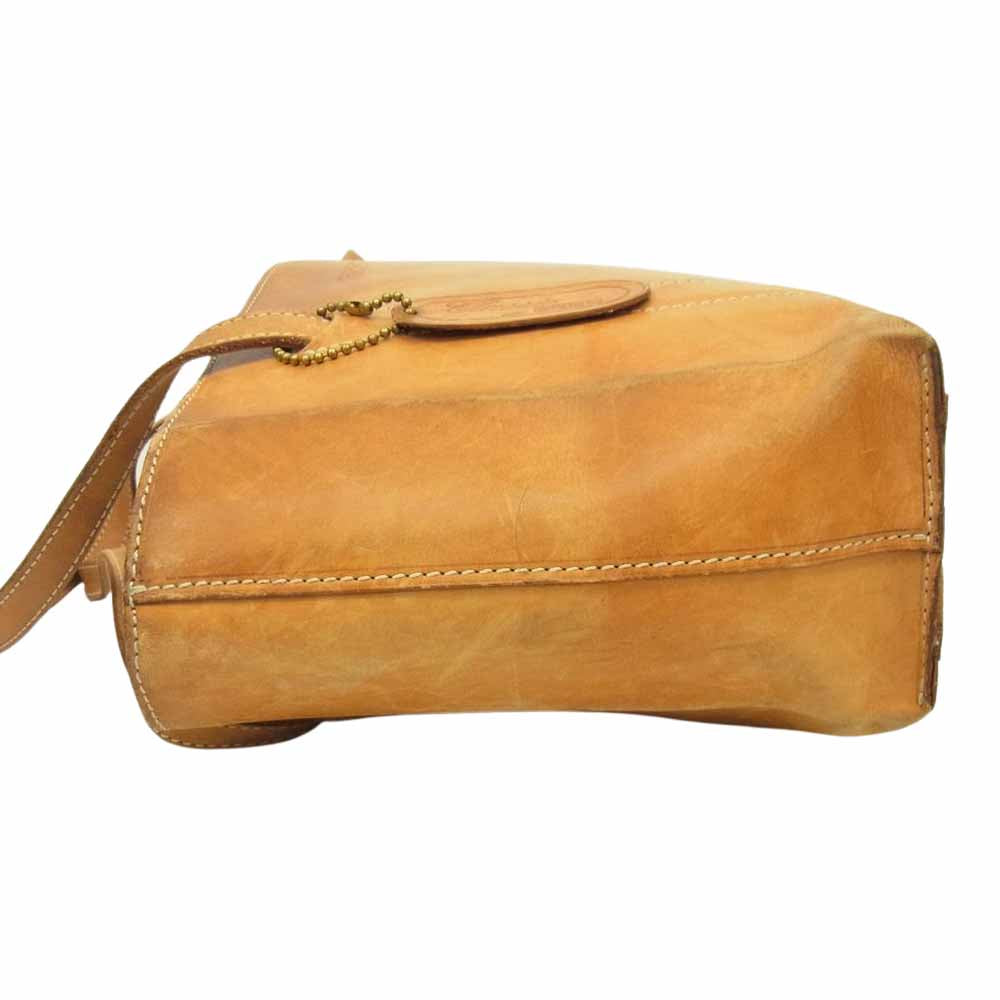 BREE ブリー ヌメ革 オール レザー バック ハンド バック ショルダー バック  ブラウン系【中古】