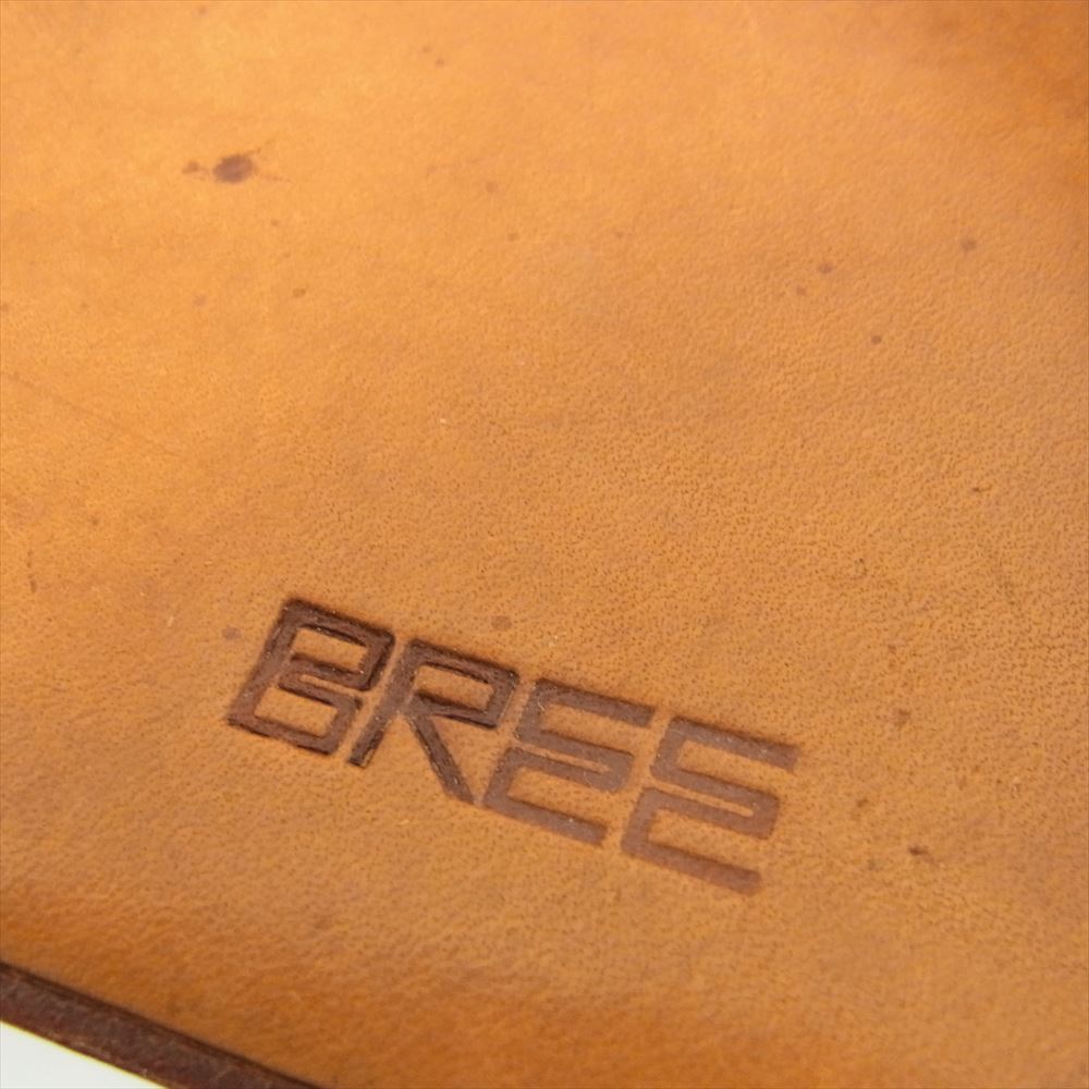 BREE ブリー ヌメ革 オール レザー ショルダーバック　ショルダー ポーチ ブラウン系【中古】