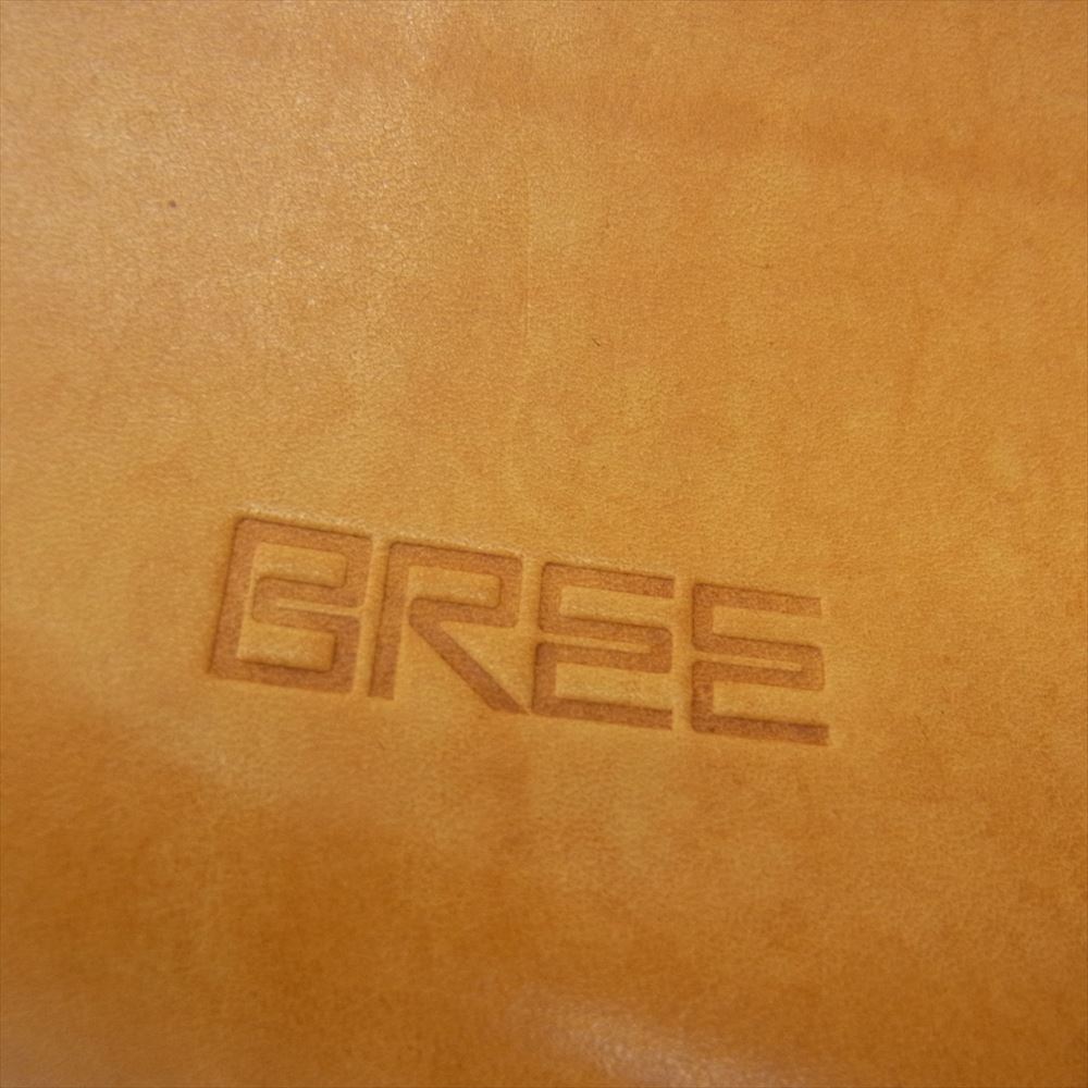 BREE ブリー ヌメ革 オール レザー ハンド バック ブラウン系【中古】