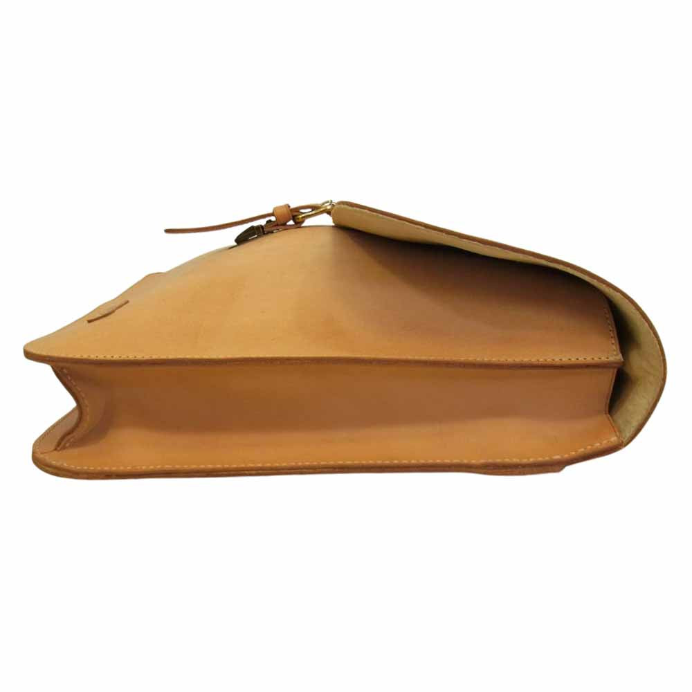 BREE ブリー ヌメ革 オール レザー ビジネス バック ハンド バック ショルダー バック 2WAY  ブラウン系【中古】