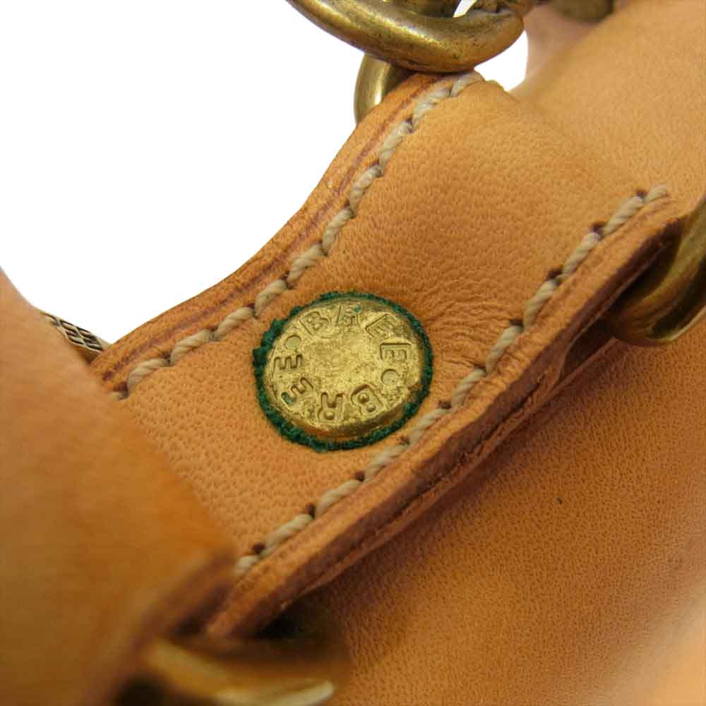 BREE ブリー ヌメ革 オール レザー ビジネス バック ハンド バック ショルダー バック 2WAY  ブラウン系【中古】