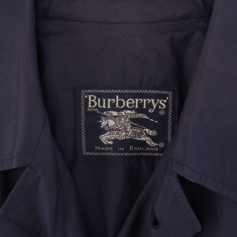 BURBERRY バーバリー Vintage コート ステンカラーコート ネイビー系 サイズ表記無し【中古】