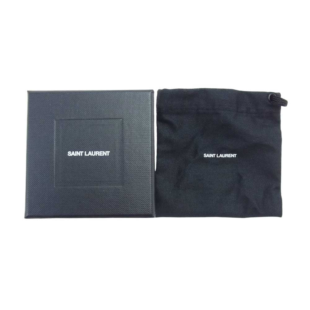 SAINT LAURENT サンローラン ブローチ  シルバー系【中古】