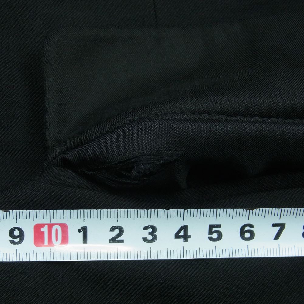 SAINT LAURENT サンローラン 510213 Y404W ノッチドラペル 2B テーラード ジャケット イタリア製 ブラック系 48【中古】