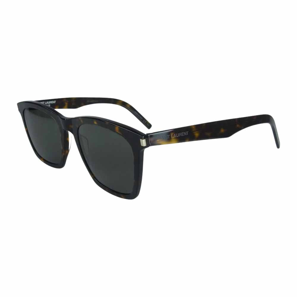 SAINT LAURENT サンローラン SL281 SLIM アイウェア サングラス 眼鏡 ブラウン系 52□21-150【中古】
