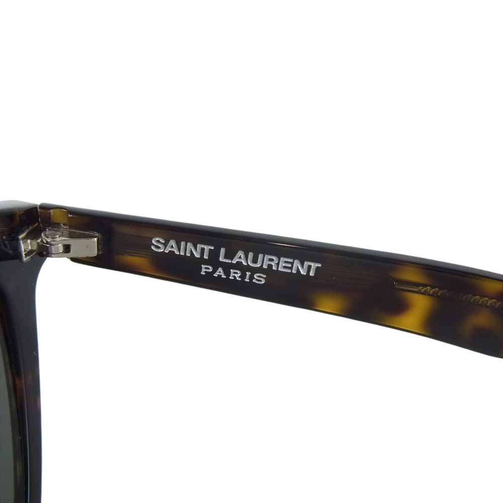 SAINT LAURENT サンローラン SL281 SLIM アイウェア サングラス 眼鏡 ブラウン系 52□21-150【中古】