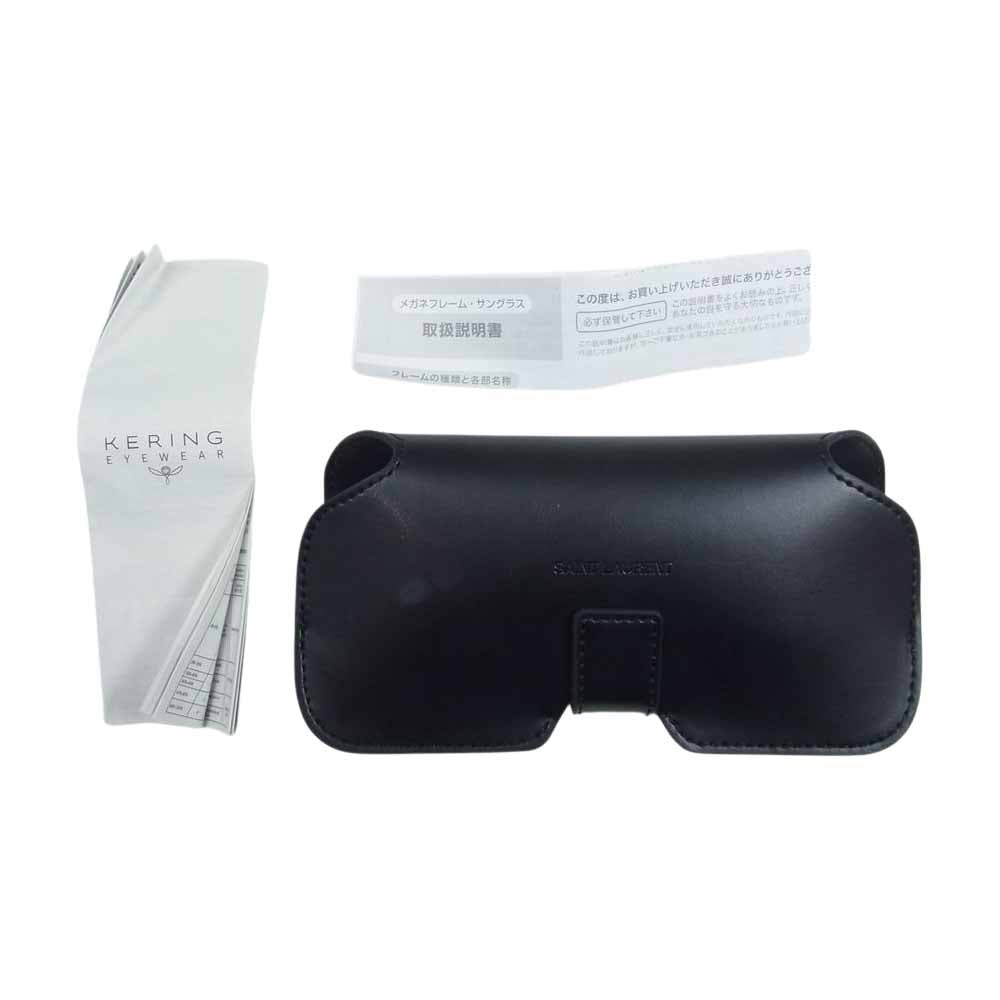 SAINT LAURENT サンローラン SL281 SLIM アイウェア サングラス 眼鏡 ブラウン系 52□21-150【中古】