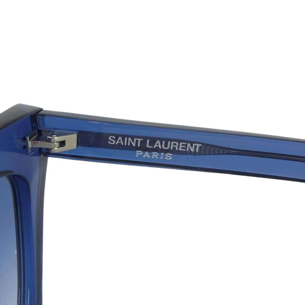SAINT LAURENT サンローラン SL214 kate アイウェア サングラス 眼鏡 ブルー ブルー系 55□20-145【中古】