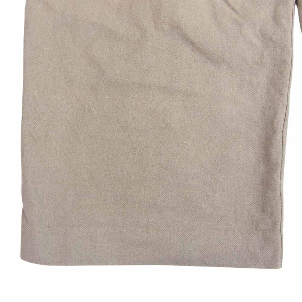 ロギーケイ 日本製 リネン コットン ワイド パンツ ベージュ系 M【中古】