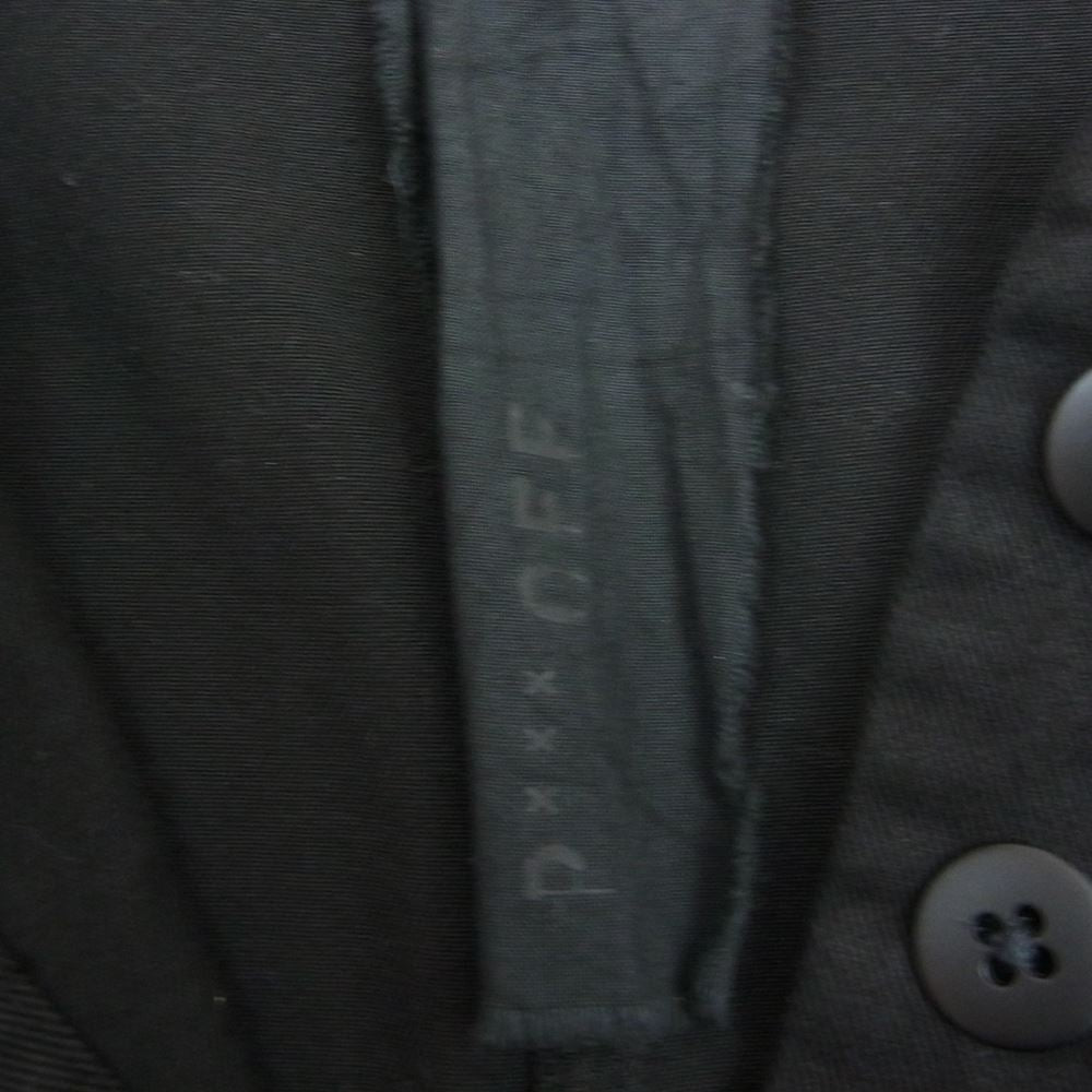 パルオフナー Pxxx OFF PINGUIN JACKET STRETCH DENIM デニム ロング ジャケット ブラック系 2【中古】