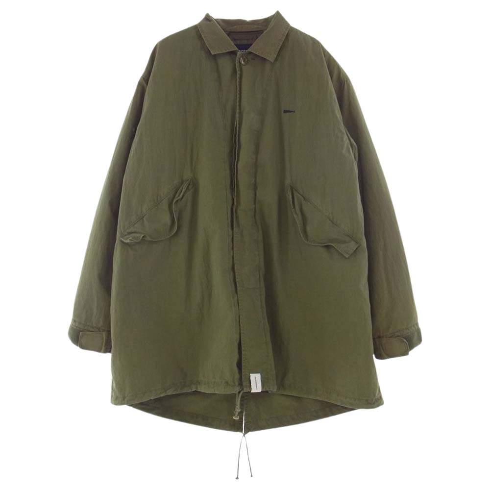 DESCENDANT ディセンダント CRICKET WEATHER JACKET フィッシュテール ジャケット  カーキ系 2【中古】