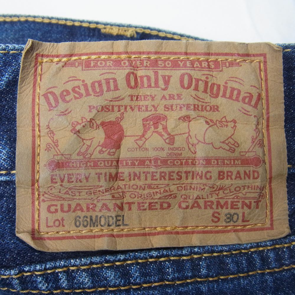 STUDIO D’ARTISAN ステュディオダルチザン D1709 66MODEL 66モデル デニム パンツ インディゴブルー系 30【中古】