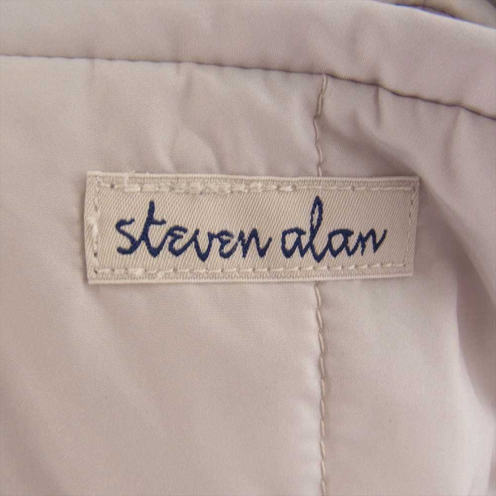 スティーブンアラン 8125-174-0693 NDM TWL OVL STD 中綿 スタンドカラー ジャケット ブルゾン ホワイト系 グレー系 M【中古】