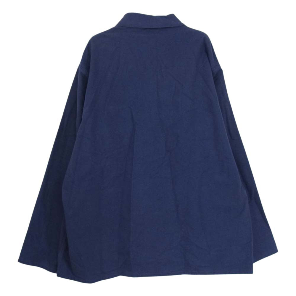 COMOLI コモリ 22AW W03-01019 コットンネル ワークジャケット ロイヤルブルー ブルー系 2【極上美品】【中古】
