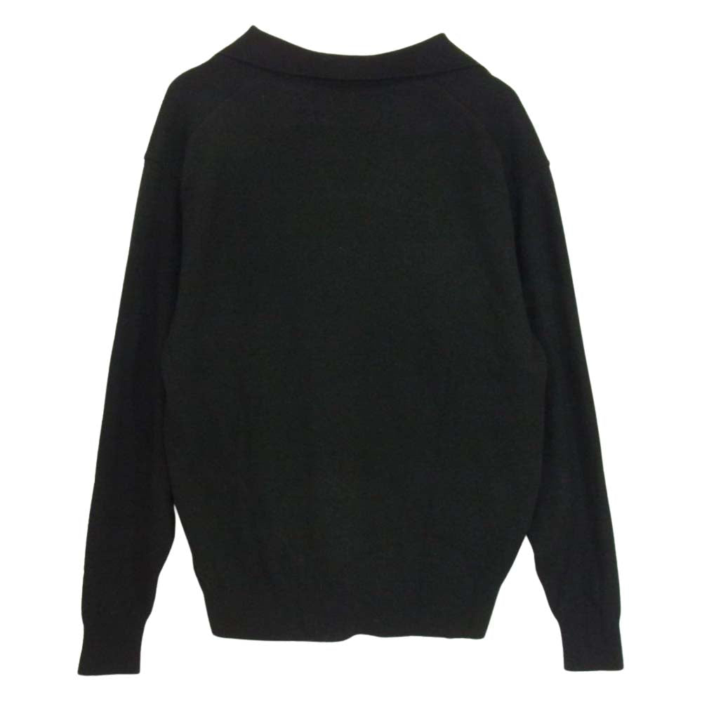 comoli 22ss 16Gカシミヤシルクスキッパーニット Ecru COMOLI