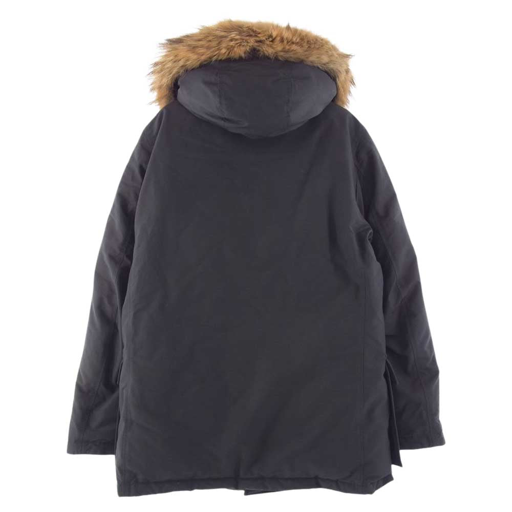 WOOLRICH ウールリッチ WOCPS2393D ARCTIC PARKA アークティック ファー フード ダウン ジャケット チャコールグレー系 XS(US)【中古】