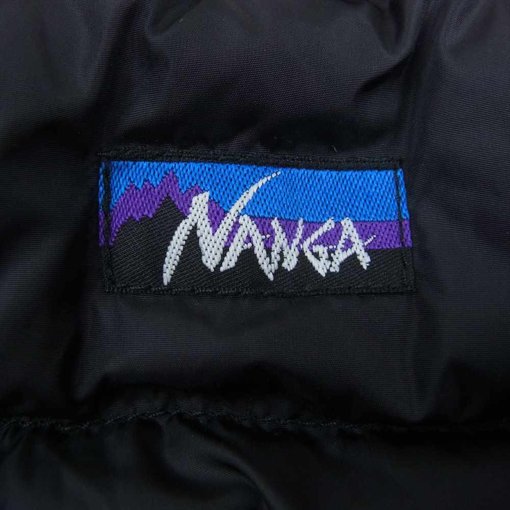 NANGA ナンガ DOWN CARDIGAN ダウン カーディガン ブラック系 S【中古】