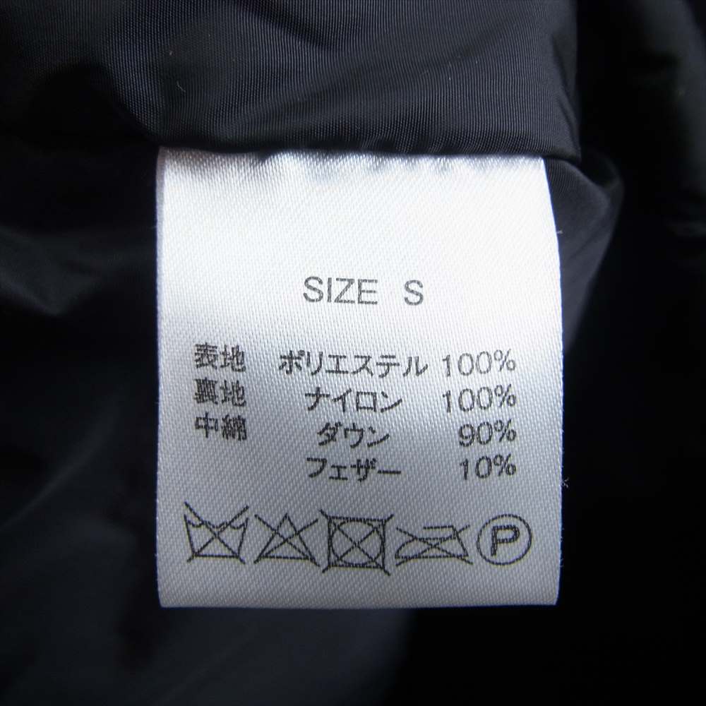 NANGA ナンガ DOWN CARDIGAN ダウン カーディガン ブラック系 S【中古】