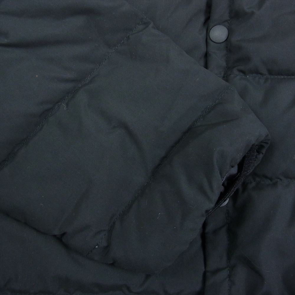NANGA ナンガ DOWN CARDIGAN ダウン カーディガン ブラック系 S【中古】