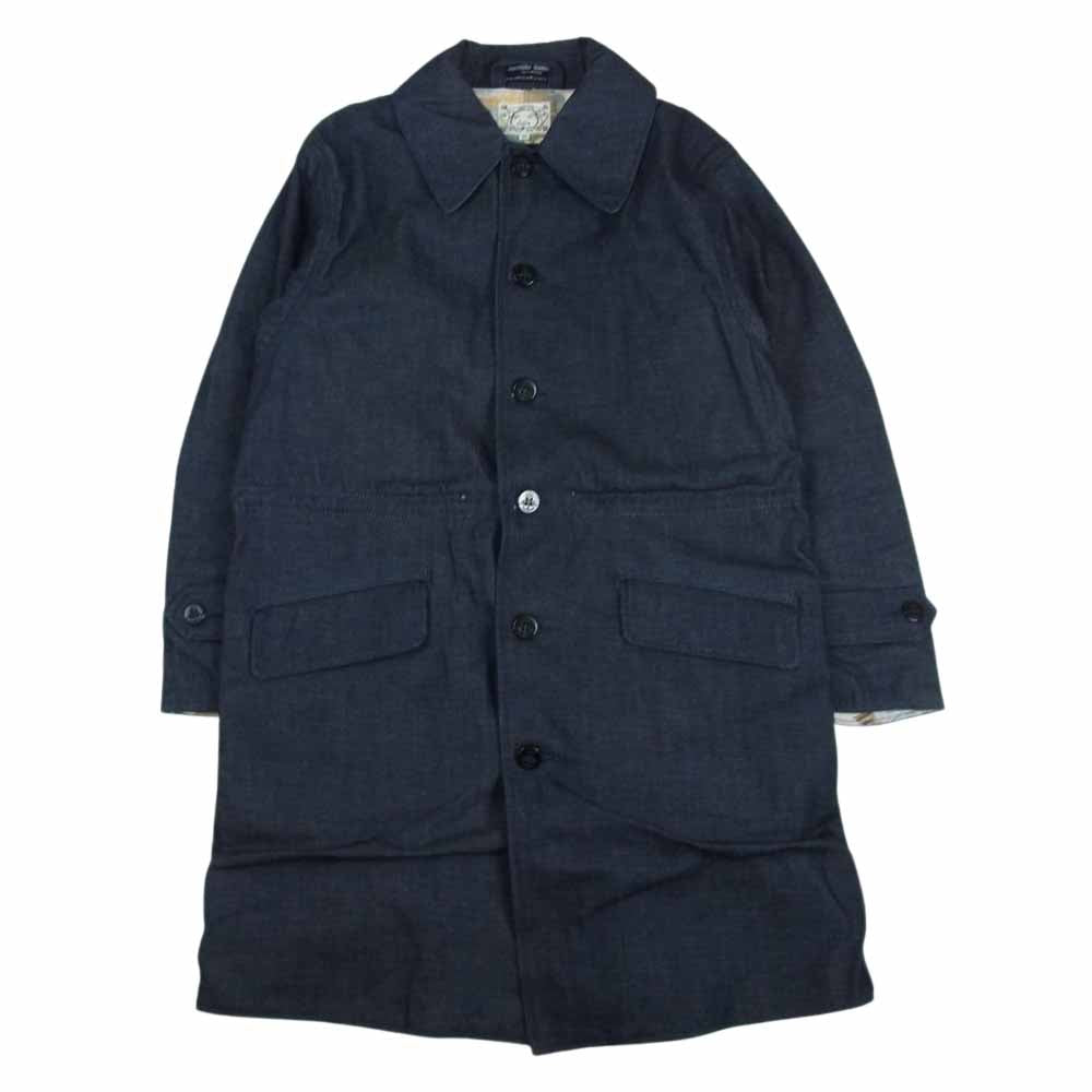 EVISU エヴィス hidehiko yamane 山根英彦 COPENHAGEN COAT コペンハーゲン デニム コート インディゴブルー系 34【中古】
