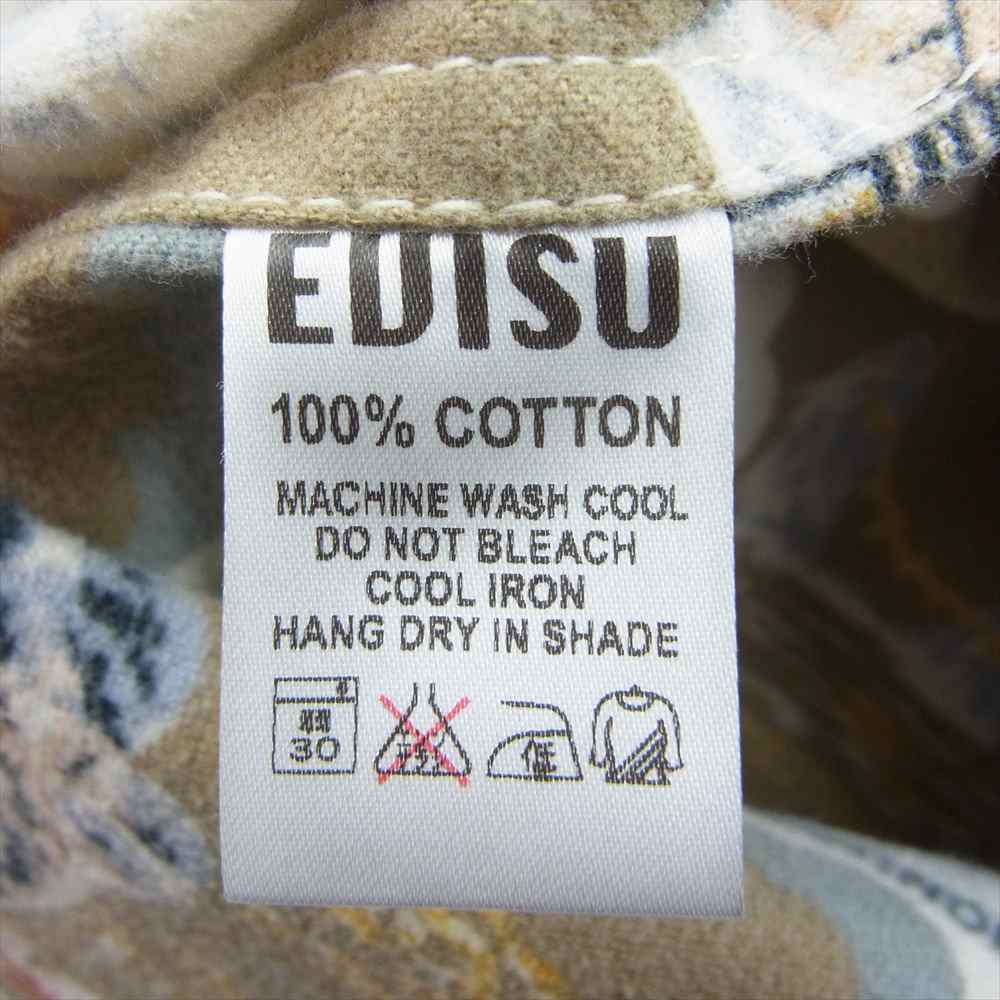 EVISU エヴィス hidehiko yamane 山根英彦 COPENHAGEN COAT コペンハーゲン デニム コート インディゴブルー系 34【中古】