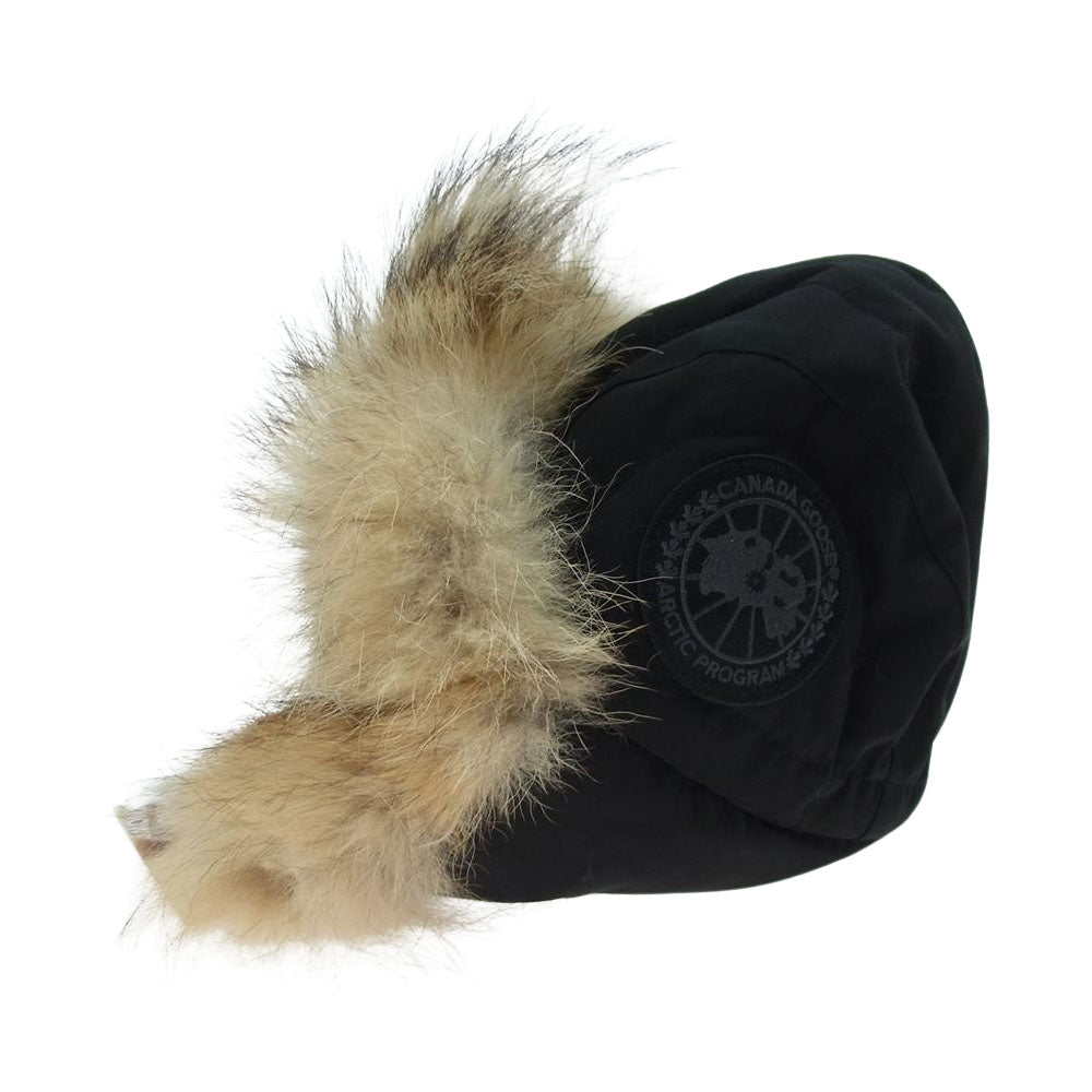 CANADA GOOSE カナダグース 5177M AVIATOR HAT BLACK アビエーター 