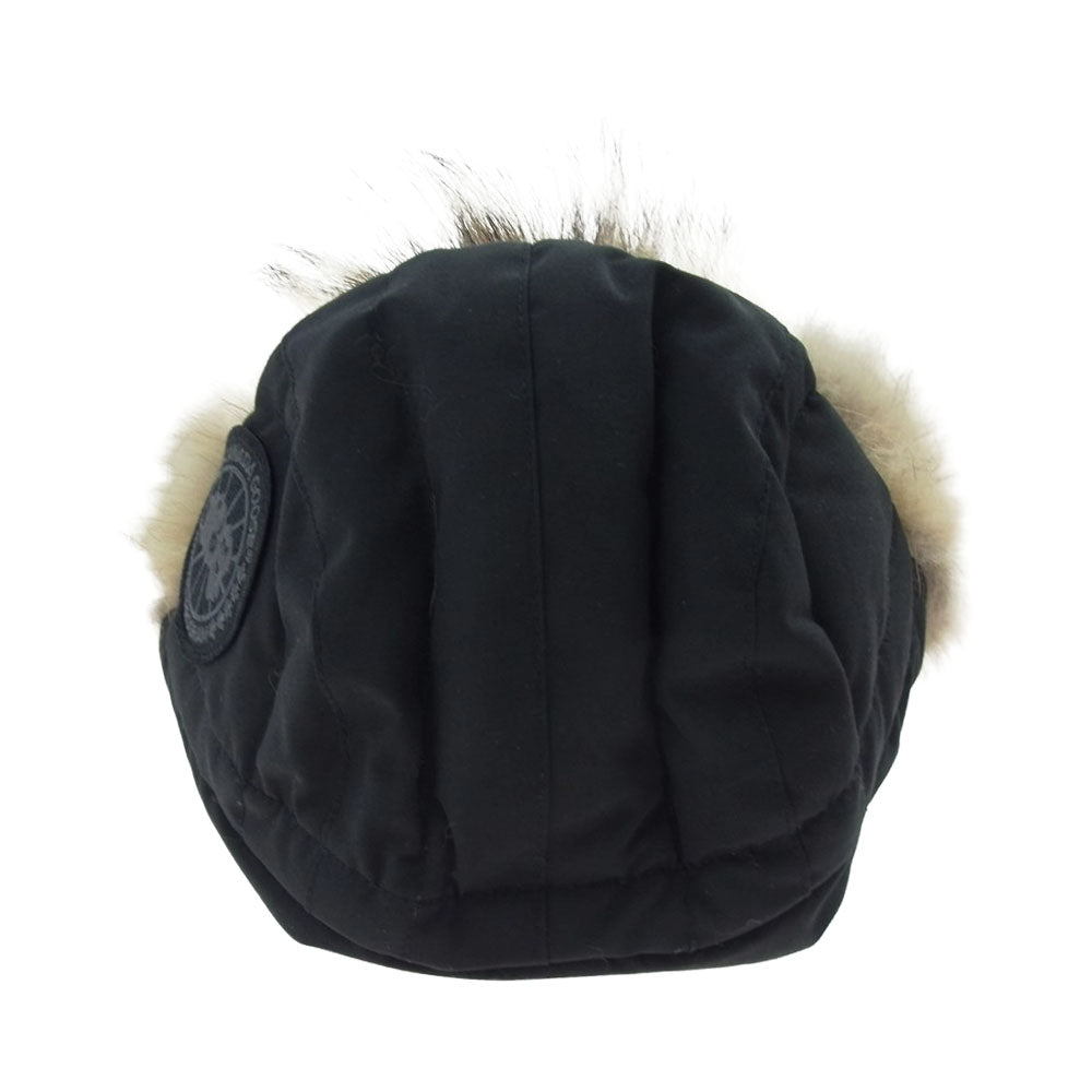 CANADA GOOSE カナダグース 5177M AVIATOR HAT BLACK アビエーター 