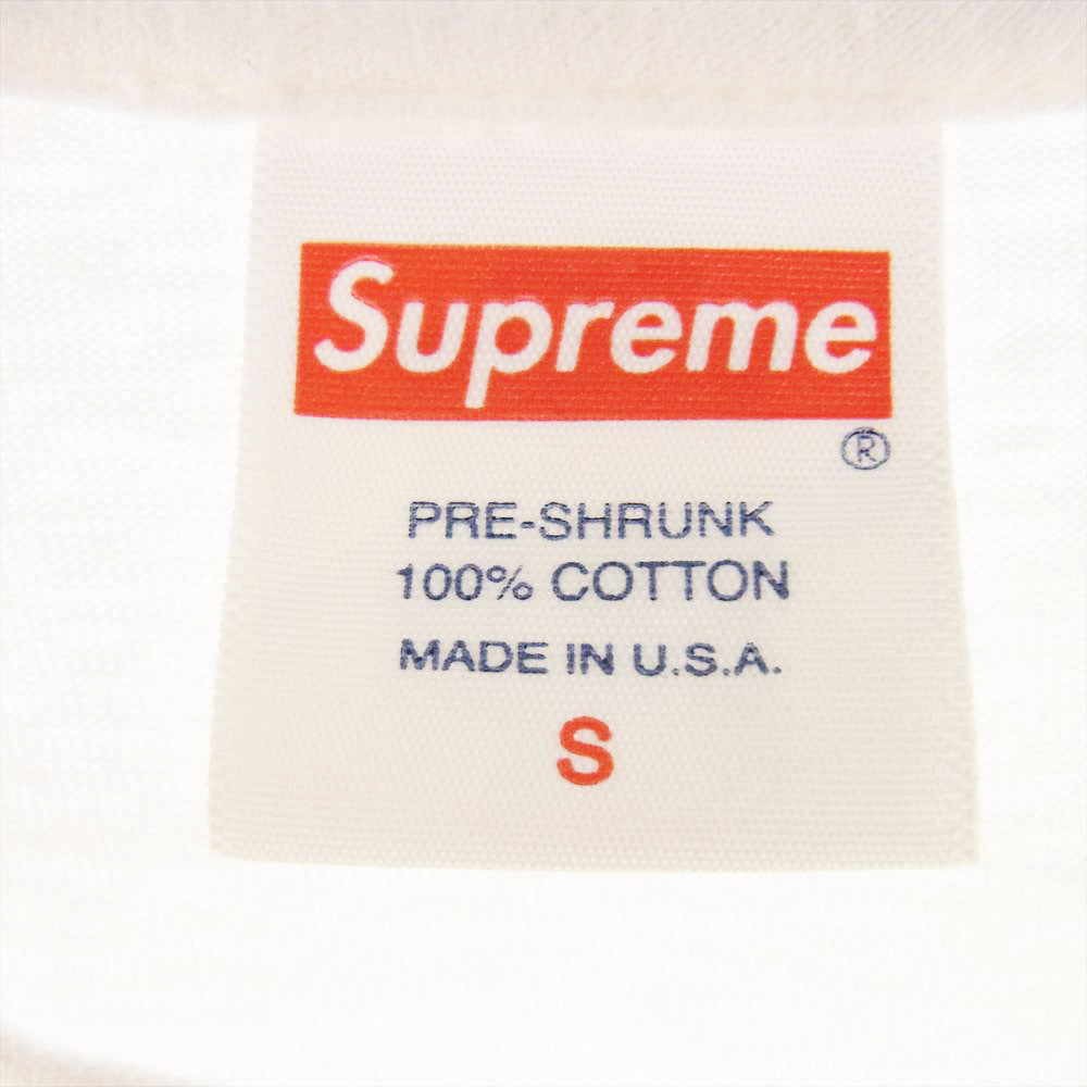 Supreme シュプリーム 18AW Madonna Tee マドンナ プリント 半袖 Tシャツ ホワイト系 S【中古】