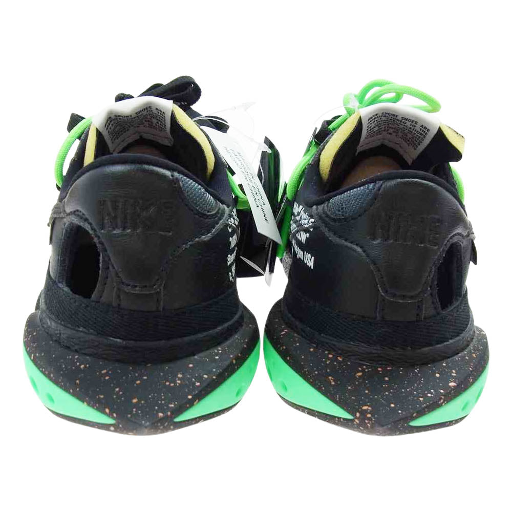 NIKE ナイキ DH7863-001 US7 × OFF-WHITE BLAZER LOW 77 ブレザー ロー オフホワイト ブレーザー ロー ブラック系 ライトグリーン系 25cm【新古品】【未使用】【中古】
