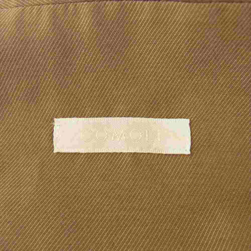 COMOLI コモリ 22AW W03-04001 コットンギャバ カシミヤ混ライナー付き タイロッケンコート ロングコート ベージュ系 3【新古品】【未使用】【中古】