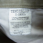 TENDERLOIN テンダーロイン T-HERRINGBONE WORK PNT ヘリンボーンパンツ ベージュ系 カーキ系 XS【中古】