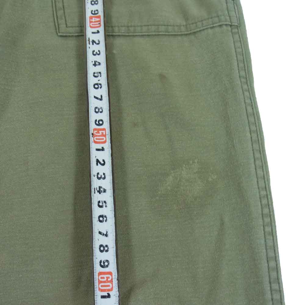 TENDERLOIN テンダーロイン T-ARMY PNT F LONG アーミーパンツ ベイカーパンツ ファティーグパンツ カーキ系 XS【中古】