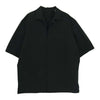 バグッタ PRA GM 11877 ボウリングシャツ オープンカラー ナイロン 半袖 シャツ ブラック系 M【美品】【中古】