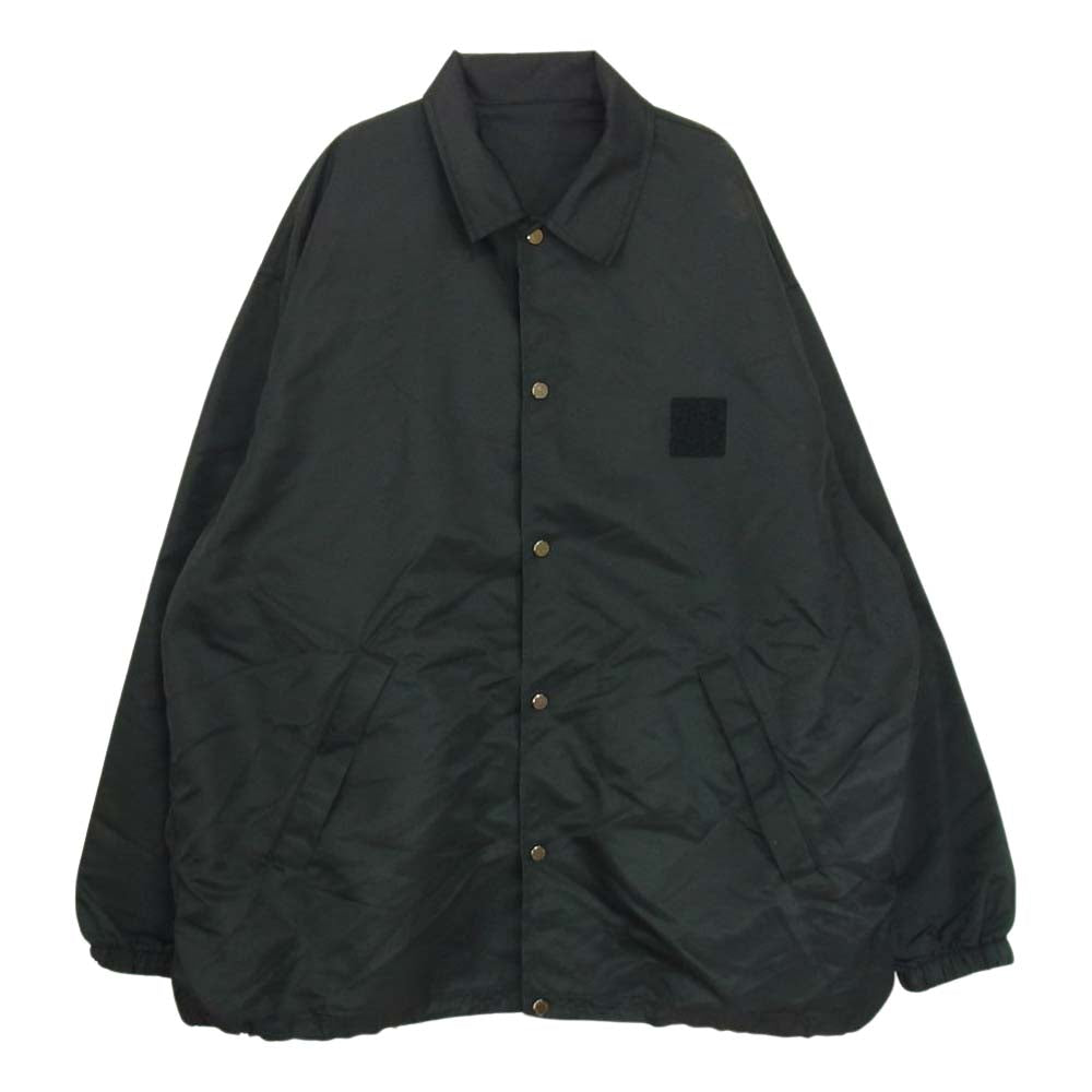 FUMITO GANRYU フミトガンリュウ 22SS FU7-BL-02 2Way Coach Jacket コーチジャケット ブラック系 2【中古】