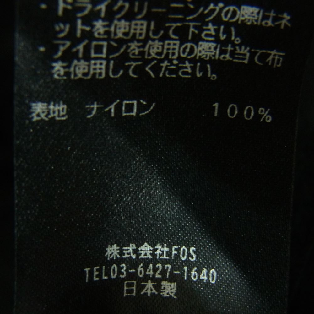 FUMITO GANRYU フミトガンリュウ 22SS FU7-BL-02 2Way Coach Jacket コーチジャケット ブラック系 2【中古】