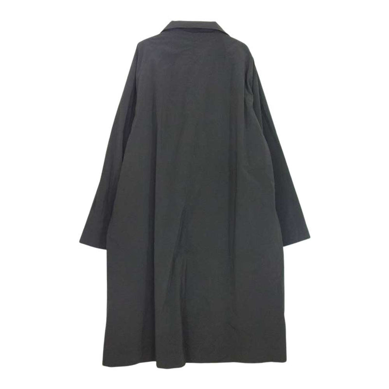 エイトン 7012070 NATURAL DYE AIR VENTILE ベンタイル ロングコート チャコール系 04【中古】