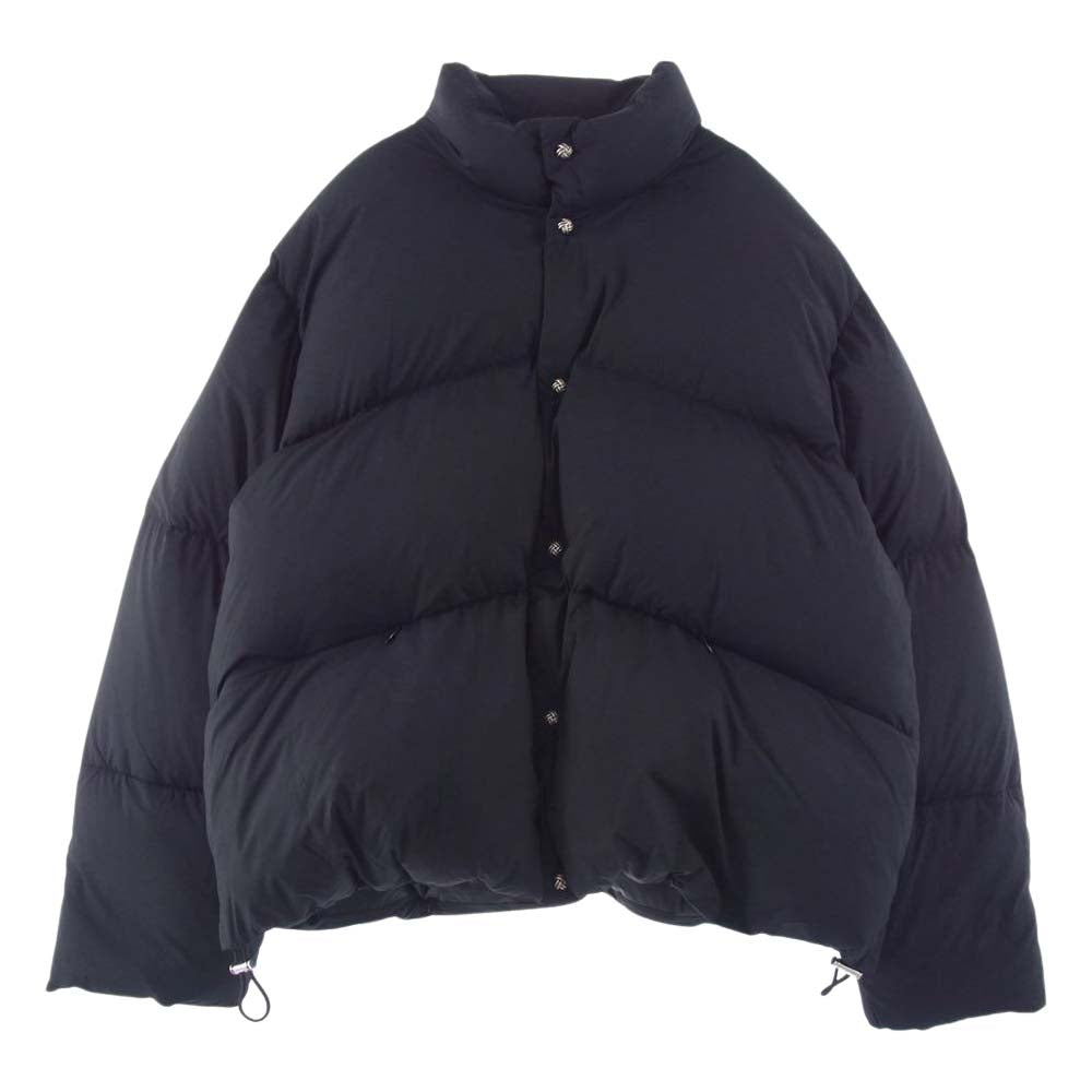 ACNE STUDIOS アクネストゥディオズ FN-MN-OUTW000716 ナイロン ブレンド ショート丈 ダウン パフ ジャケット ブラック系 48【美品】【中古】