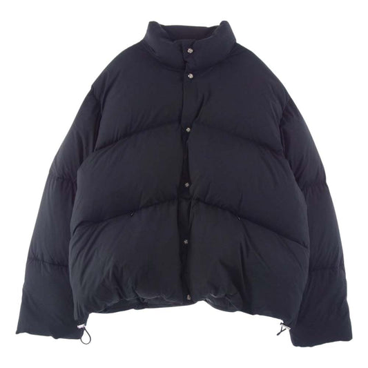 ACNE STUDIOS アクネストゥディオズ FN-MN-OUTW000716 ナイロン ブレンド ショート丈 ダウン パフ ジャケット ブラック系 48【美品】【中古】