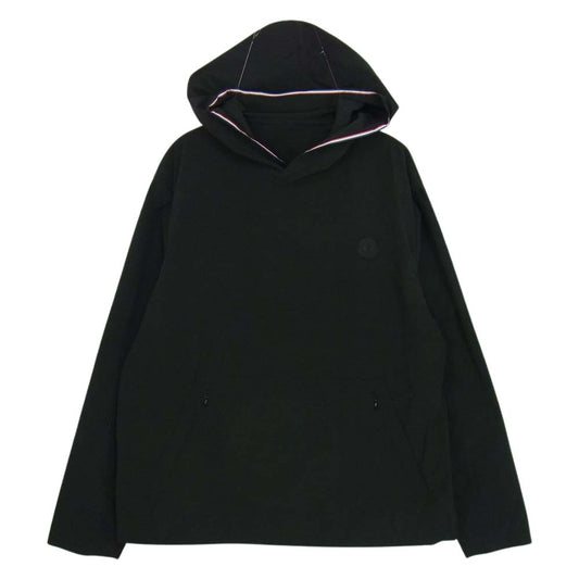 MONCLER モンクレール G10911B73200 53791 ジャパンタグ ESCALLE ロゴ ナイロン プルオーバー パーカ ブラック系 3【中古】