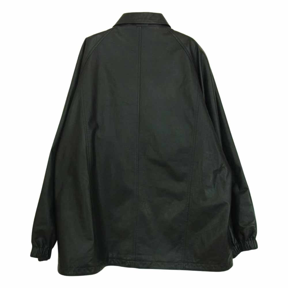 ISAMUKATAYAMA BACKLASH イサムカタヤマバックラッシュ B1953-01 カウレザー コーチジャケット ブラック系 F【中古】