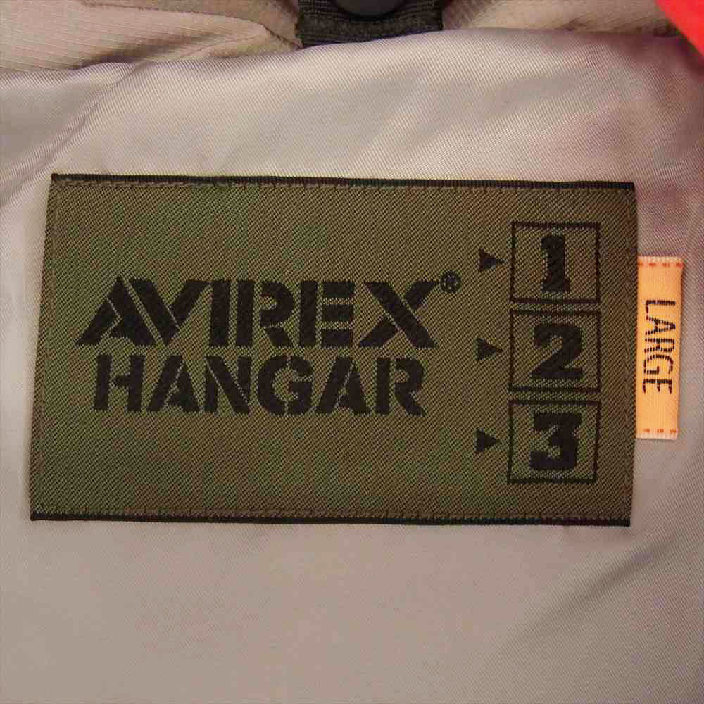 AVIREX アヴィレックス 6102189 未使用品 APOLO DOWN JACKET アポロ ダウンジャケット マルチカラー系 L【美品】【中古】