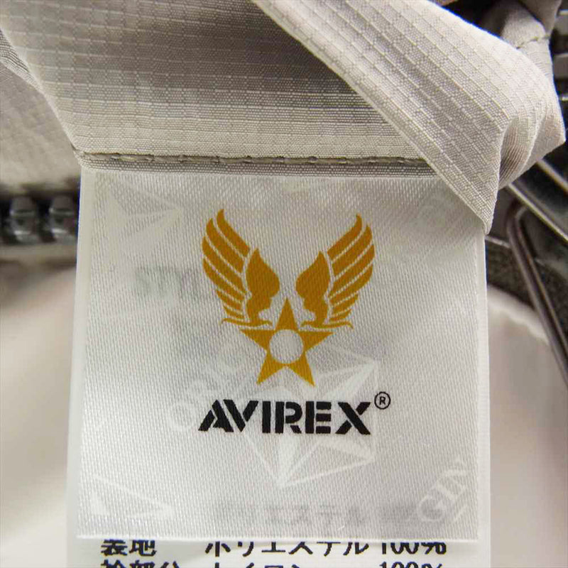 AVIREX アヴィレックス 6102189 未使用品 APOLO DOWN JACKET アポロ ダウンジャケット マルチカラー系 L【美品】【中古】