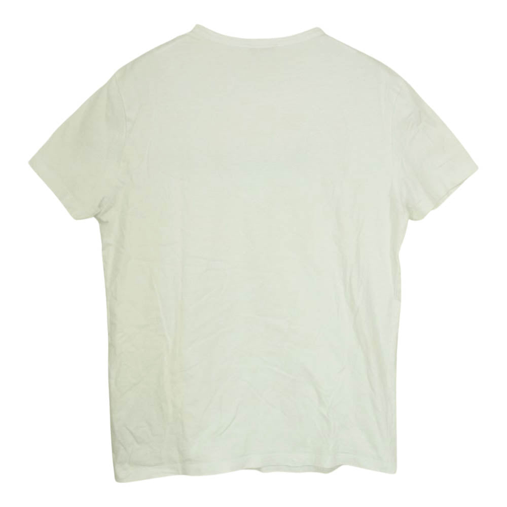 MONCLER モンクレール ダック ワッペン ロゴ Tシャツ ホワイト系 L【中古】