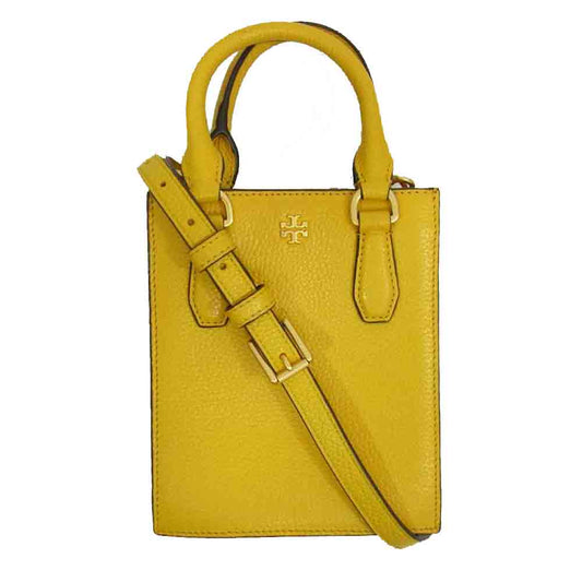 Tory Burch トリーバーチ MINI SHOPPER ミニショッパー 2WAY ショルダーバッグ イエロー系【中古】