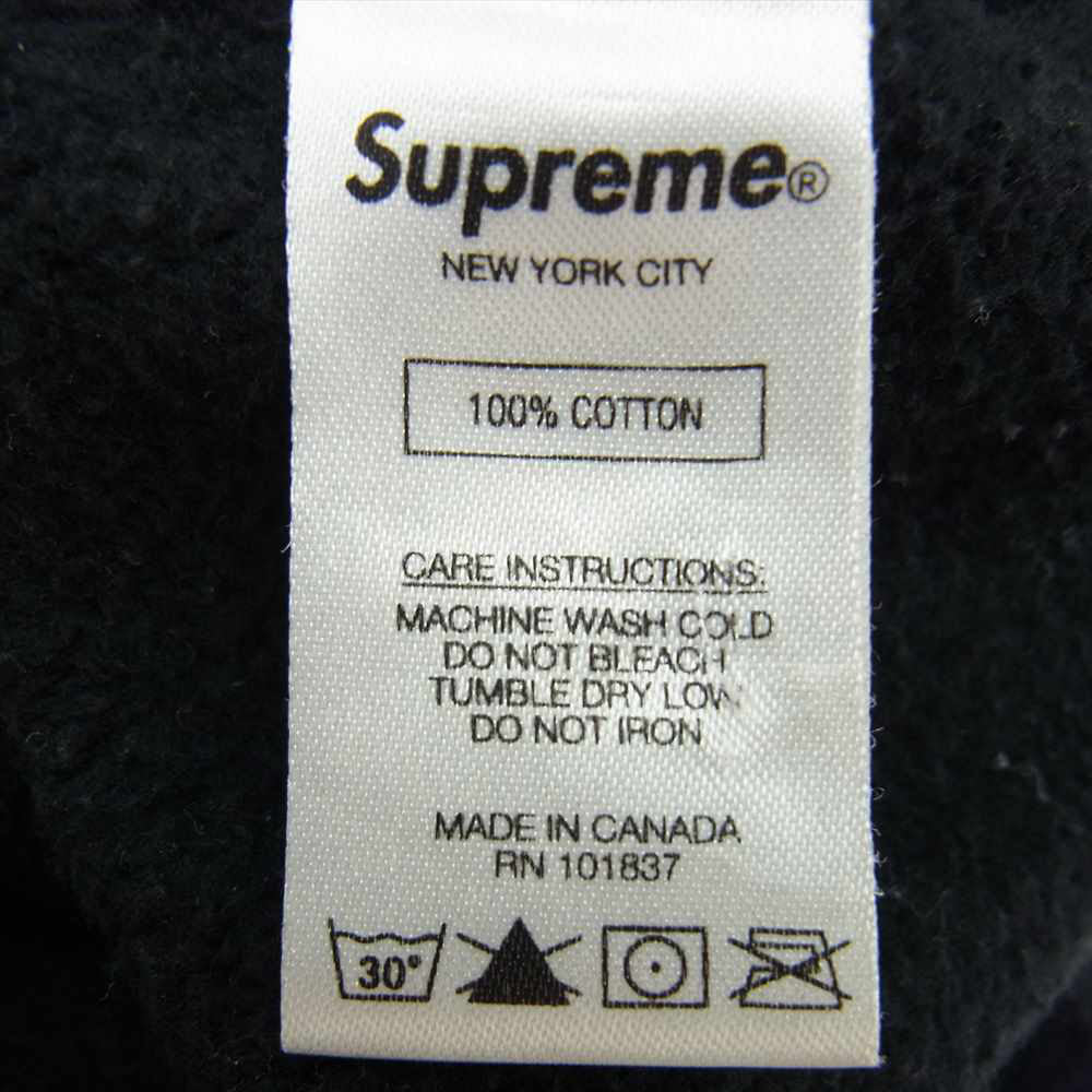 Supreme シュプリーム 18AW Water Arc Hooded Sweatshirt ウォーター アーチ ロゴ プリント フーデッド スウェット プルオーバー パーカー ブラック系 M【中古】