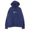 Supreme シュプリーム 21AW Box Logo Hooded Sweatshirt Washed Navy ボックスロゴ フーデッド スウェット プルオーバー パーカー  ネイビー系 S【中古】
