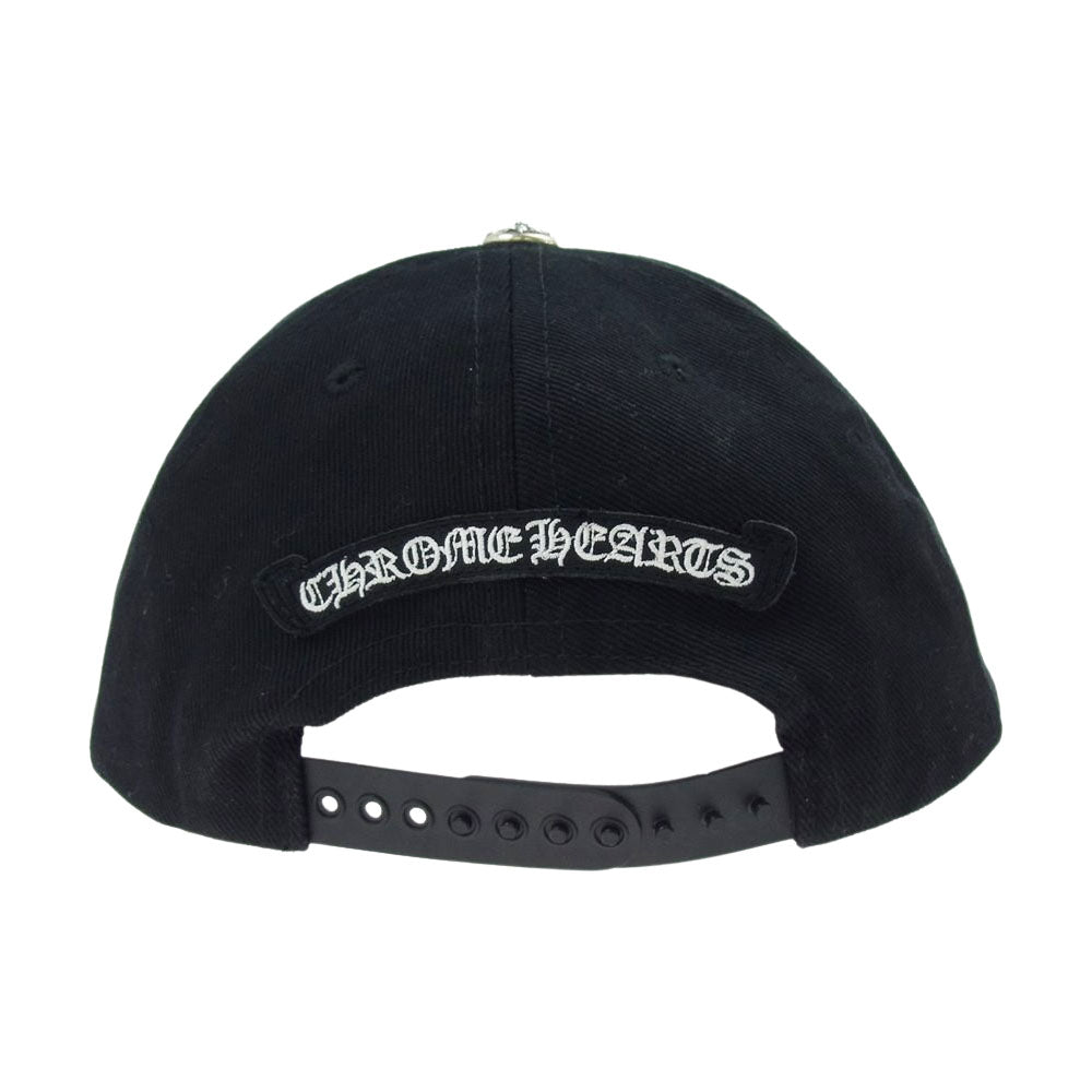 CHROME HEARTS クロムハーツ（原本無） 国内正規品 ホースシュー ベースボール キャップ ブラック系 53-60【中古】